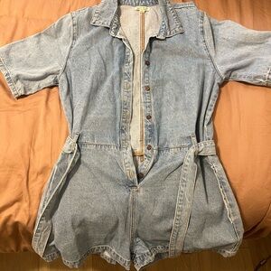 Billabong Light Blue women’s  romper